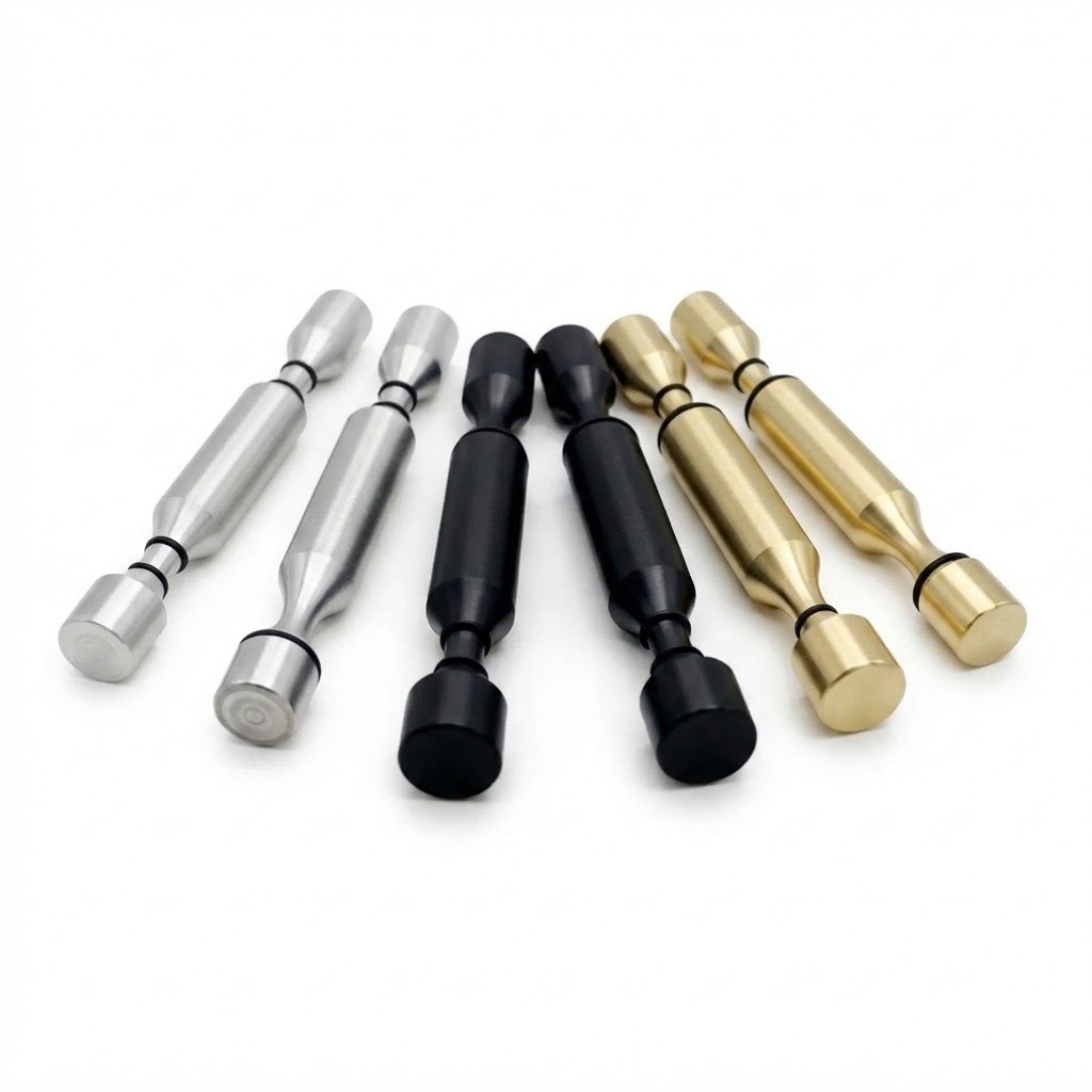 ZC15-302010 two bottle aluminum wine peg