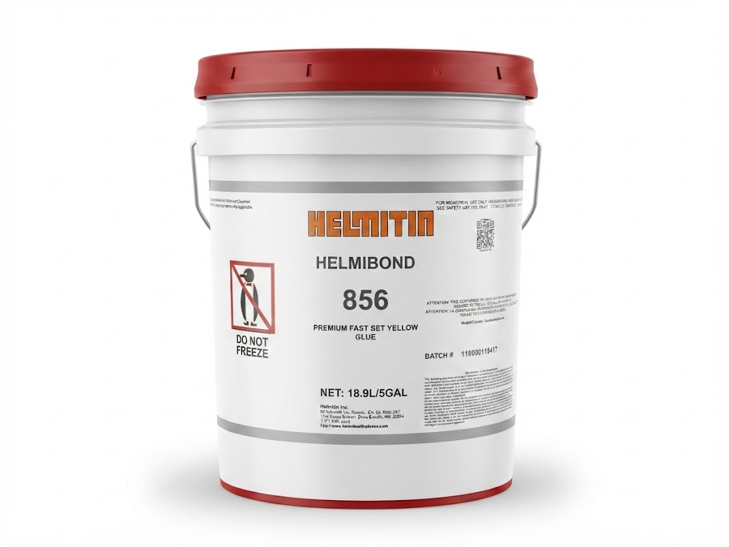 Helmibond 856 premium fast set yellow glue bucket