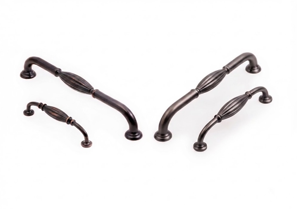 P9007 traditional pull in dark bronze finish
