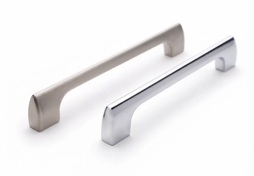 P81419 new concept pull in brushed nickel and polished chrome