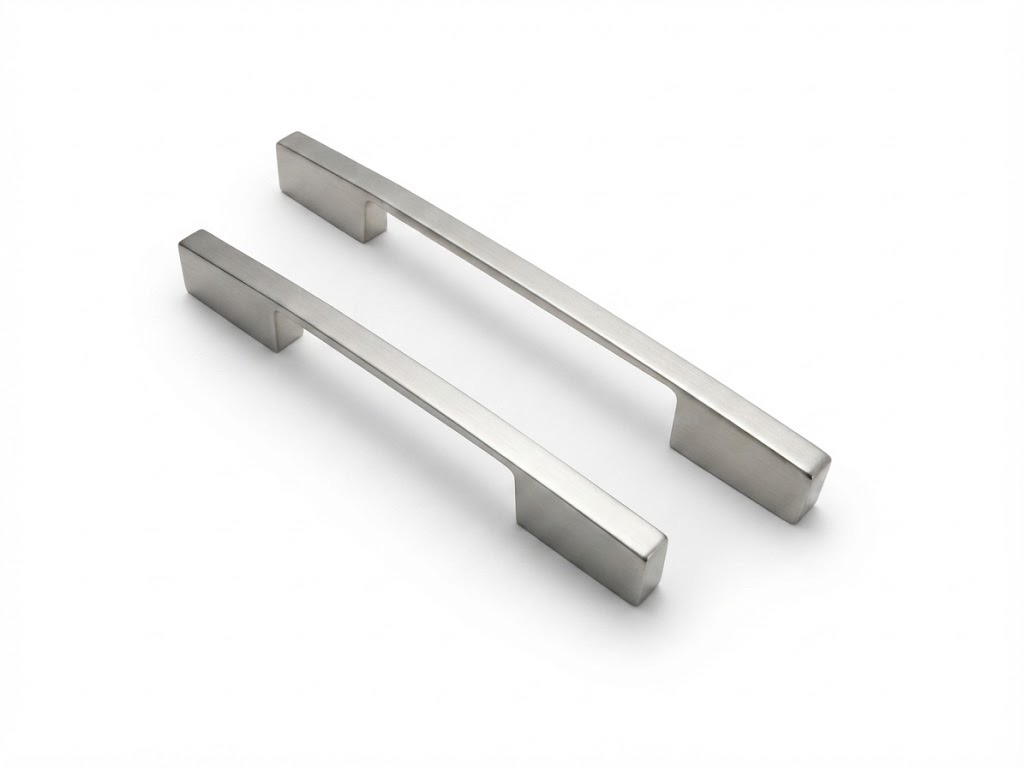 P83848 bow pull in brushed nickel