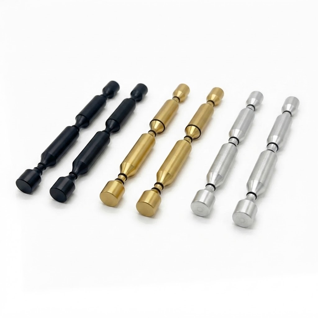 ZC15-303010 three bottle aluminum wine peg