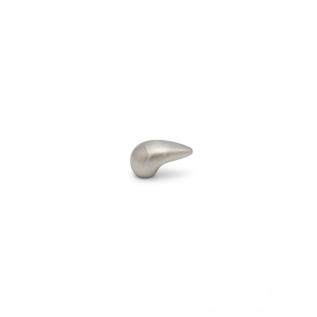 K2058 teardrop classic knob in brushed nickel